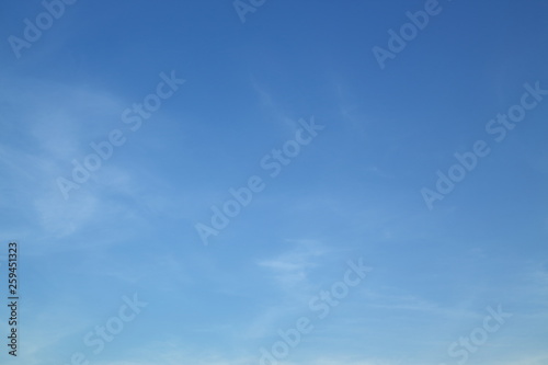 clear blue sky background