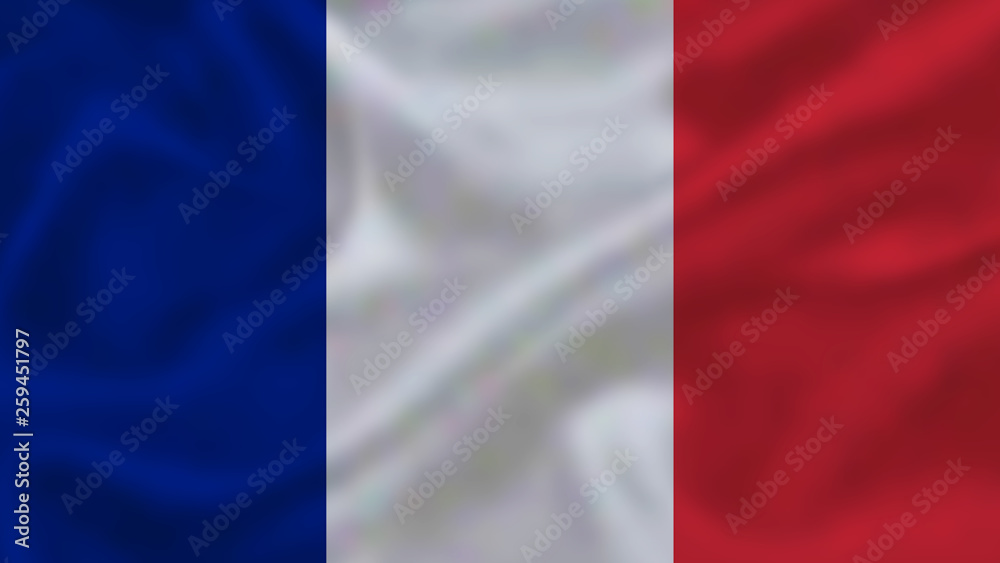 Fototapeta premium Flag of France