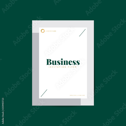 Corporate brochure and poster template