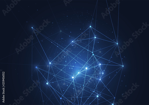 Internet connection, abstract sense of science and technology graphic design. Vector illustration