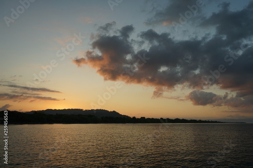 sunrise over the pacific ocean 