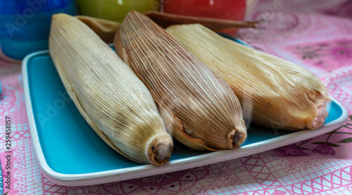 Tamales, Mexican food.