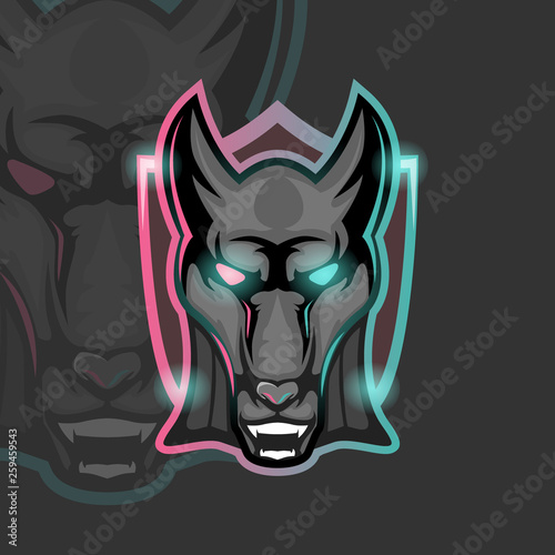 MASCOT ESPORT LOGO GAMING GAME ANIMAL ANGRY