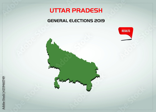 INDIAN STATE UTTAR PRADES ELECTION RESULTS 