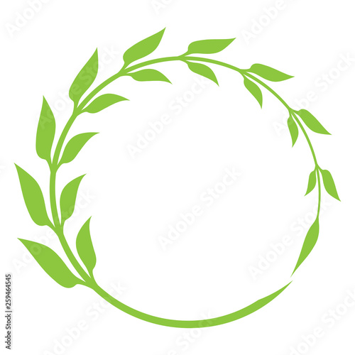 Laurel wreath, Art Brush, Leave model 8
