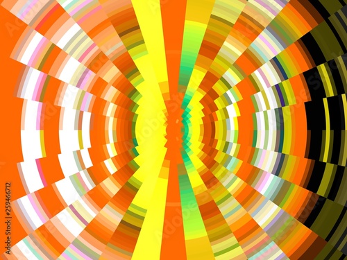 Circlesparkling abstract background  colorful hypnotic texture and lights