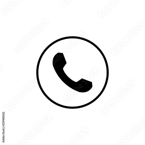 Call icon vector. Phone icon vector. telephone icon