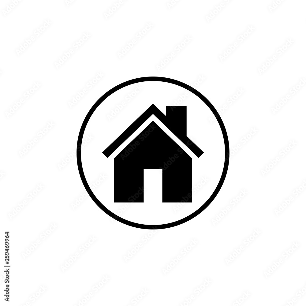 Home icon vector. House vector icon Home icon vector. House vector icon