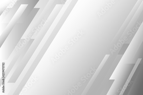 White and grey abstract diagonal striped background.