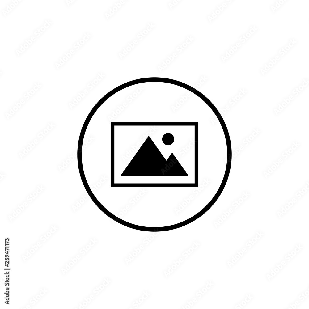 Picture icon vector. photo gallery icon vector Picture icon vector. photo gallery icon vector