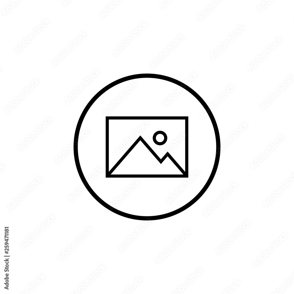 Picture icon vector. photo gallery icon vector Picture icon vector. photo gallery icon vector
