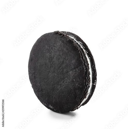 Tasty chocolate cookie on white background © Pixel-Shot