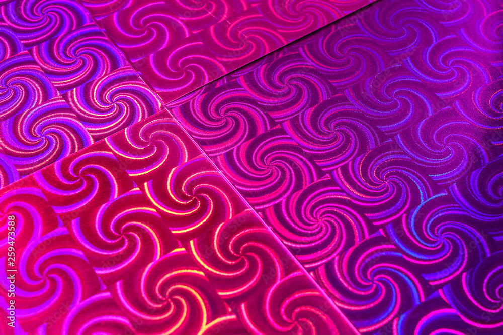 Blinking iridescent texture, closeup Blinking iridescent texture, closeup