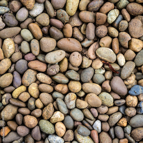 Pebbles stone background