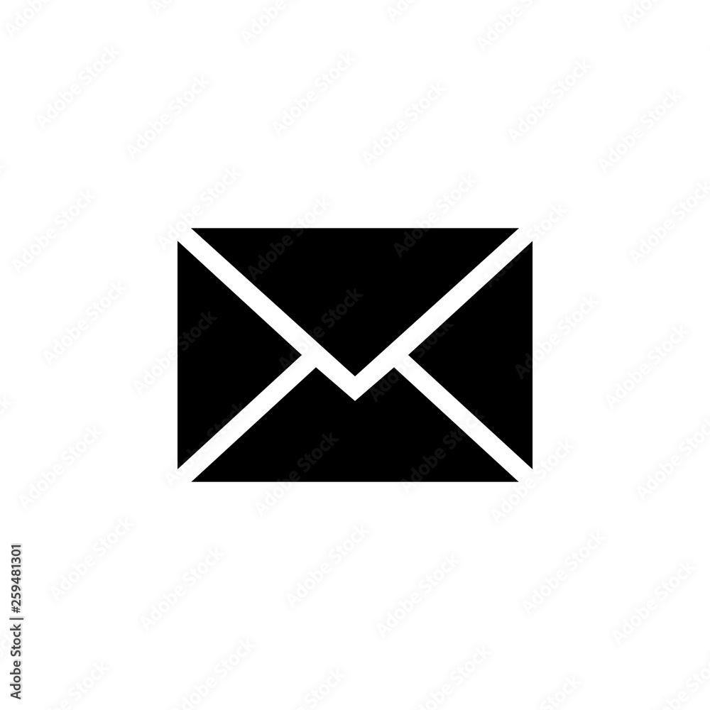 Mail vector icon. E-mail icon. Envelope illustration. Message Mail vector icon. E-mail icon. Envelope illustration. Message