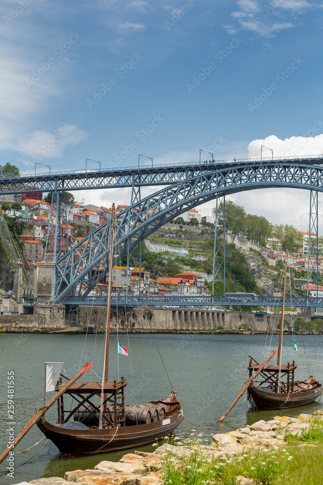 Porto wine boats