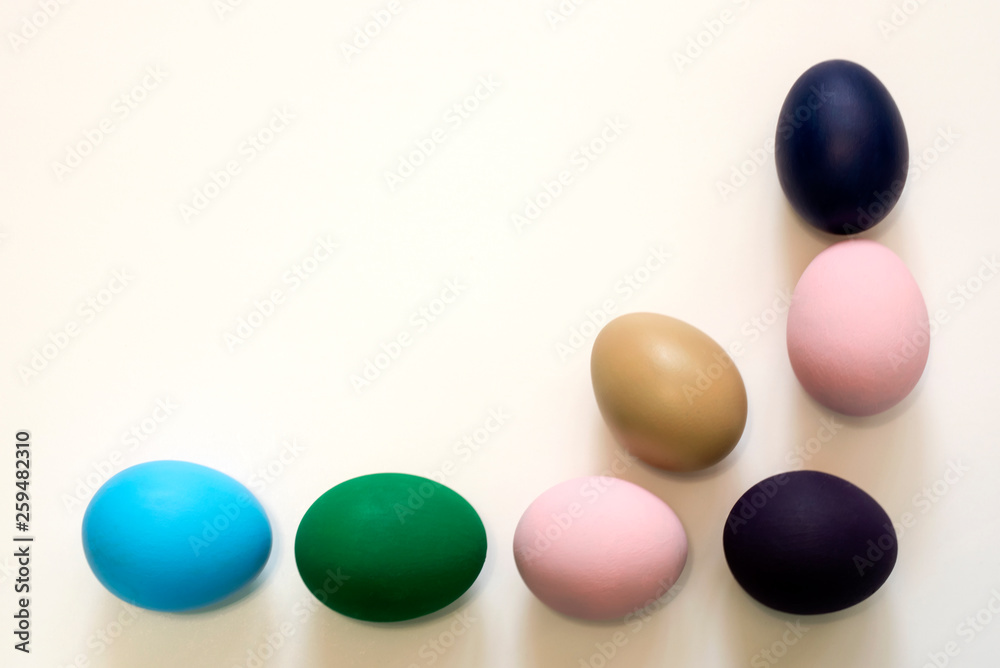 Nine Beautifully Dyed Easter Eggs (2019) Background Nine Beautifully Dyed Easter Eggs (2019) Background