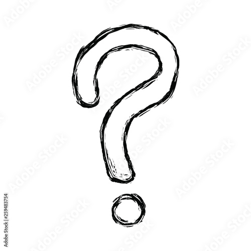 Hand drawn grunge questions...
