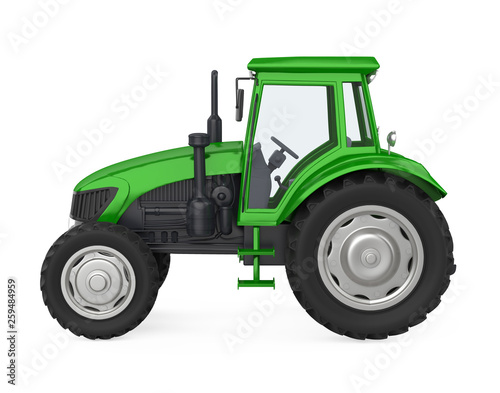 Agriculture Tractor Isolated