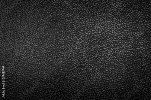 Black leather texture background © tendo23