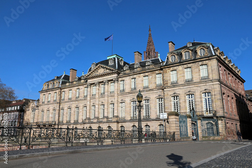 Historical Building - Palais Rohan in Strasbourg - France