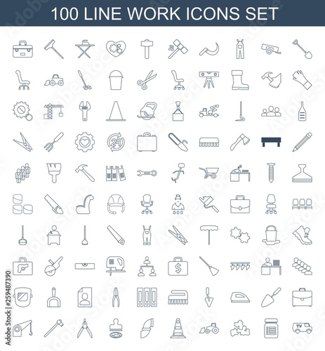 work icons