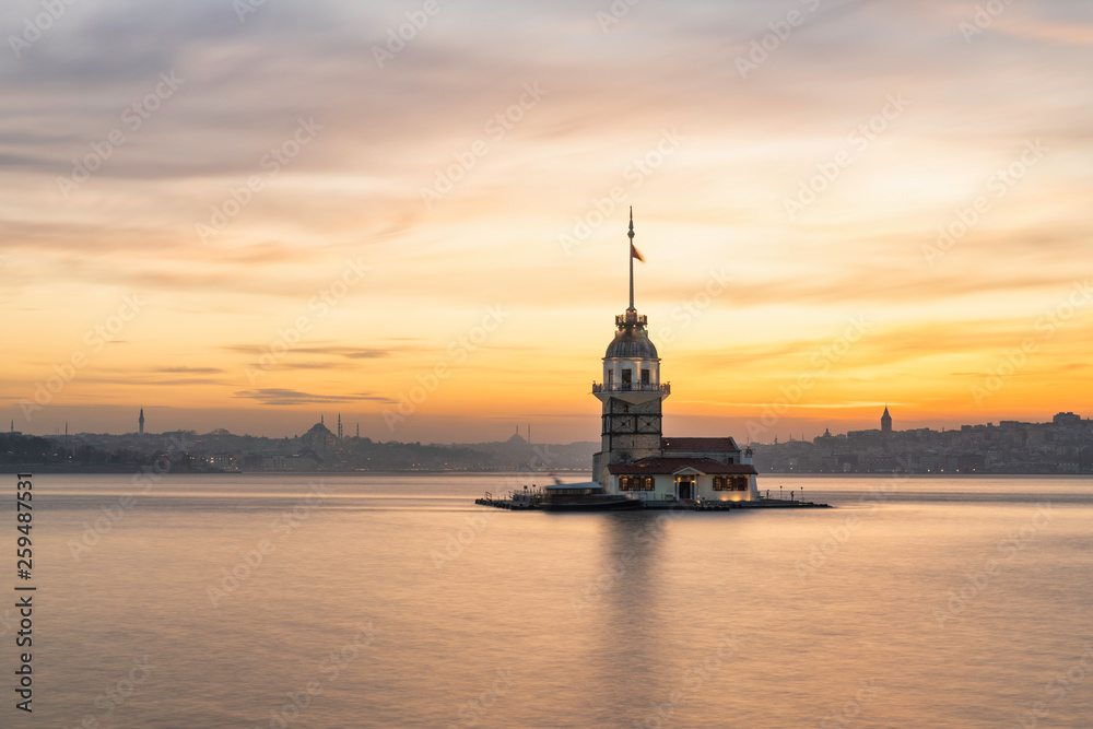Maiden's tower of Istanbul