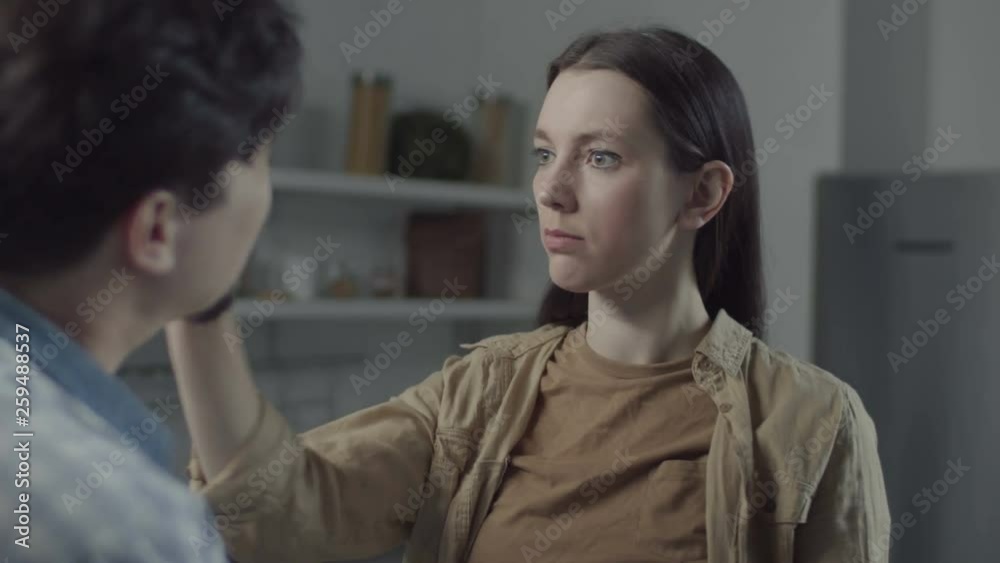 closeup-of-married-couple-emotionally-arguing-in-domestic-kitchen-rude