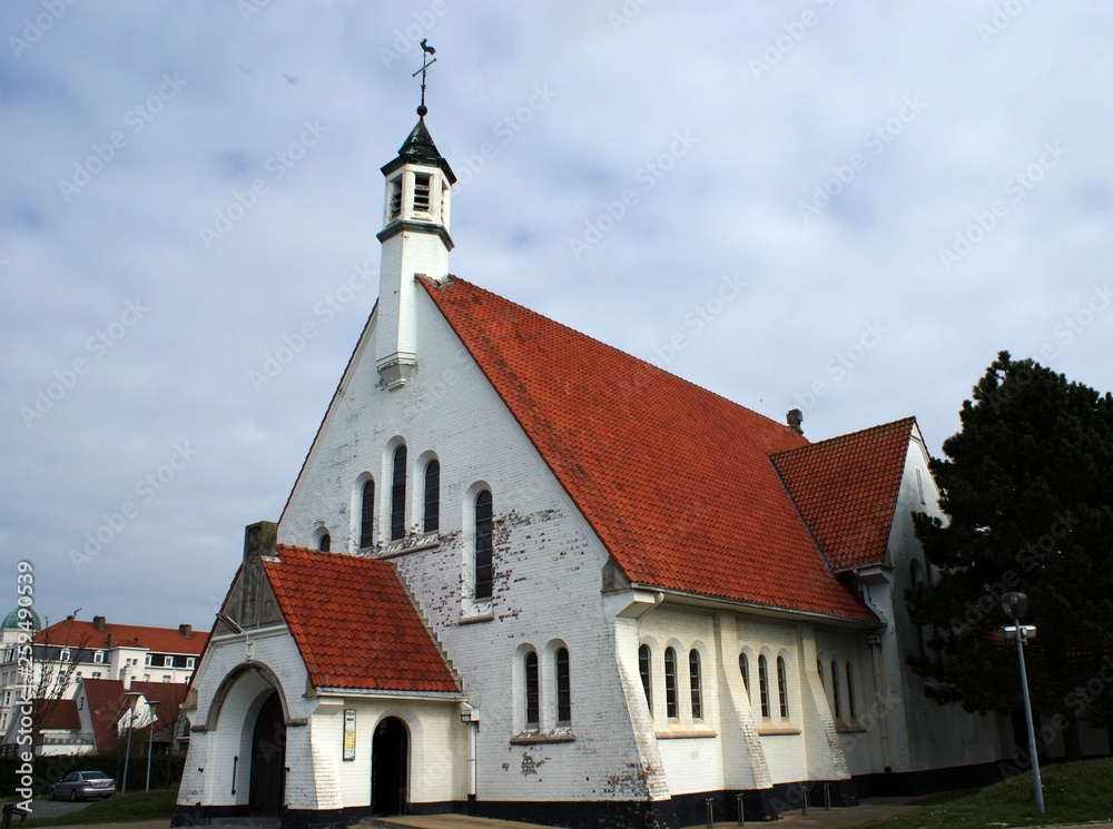 Eglise Stella Maris à Zeebrugge.