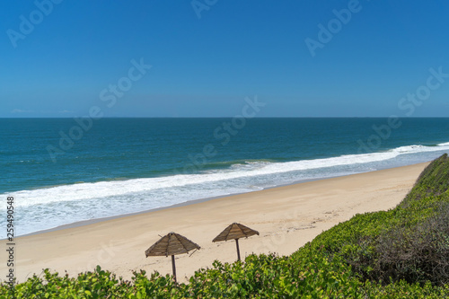 Indian Ocean Beach in Mozambique Africa