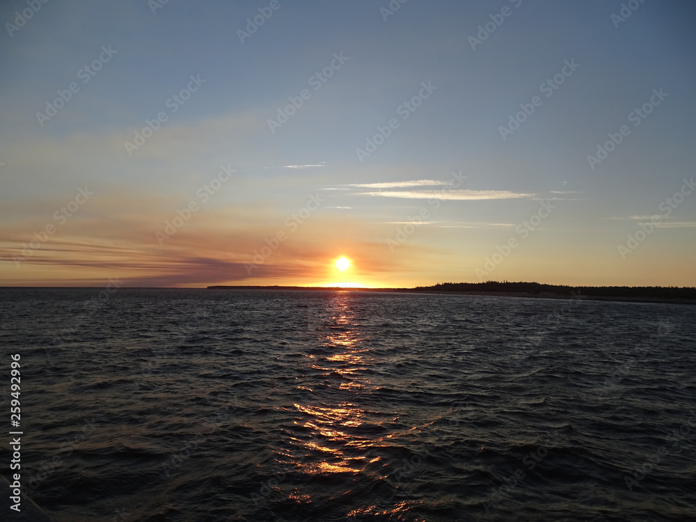 Naklejka premium рассвет