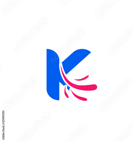Letter k logo icon