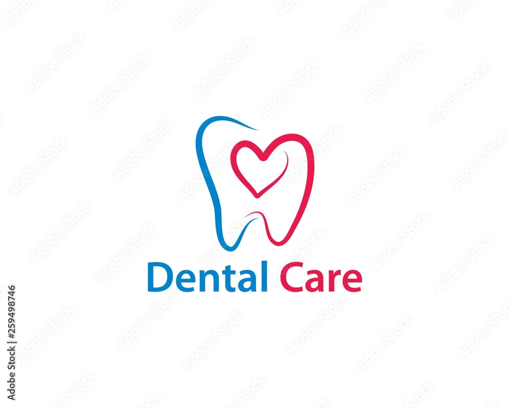 Dental care logo Template