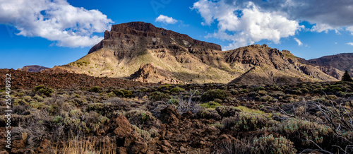 Montaña Guajara, Teide National Park (Parque nacional del Teide), Tenerife, Canary Islands, Spain photo