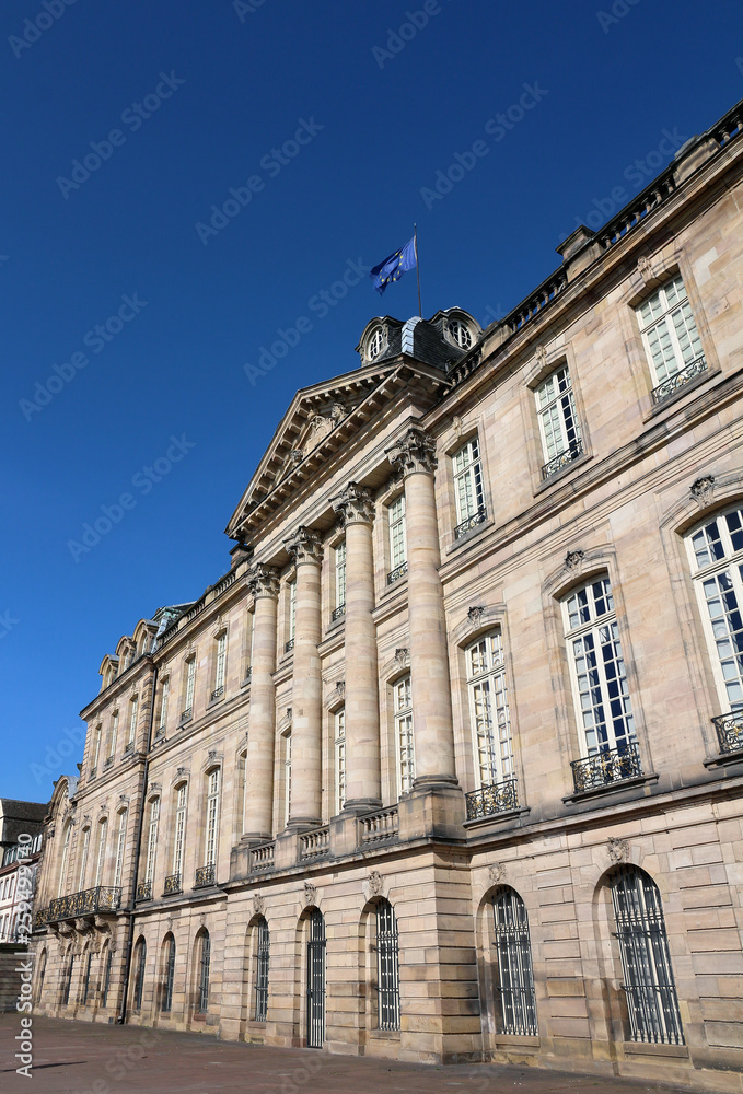 Historical Building - Palais Rohan in Strasbourg - France