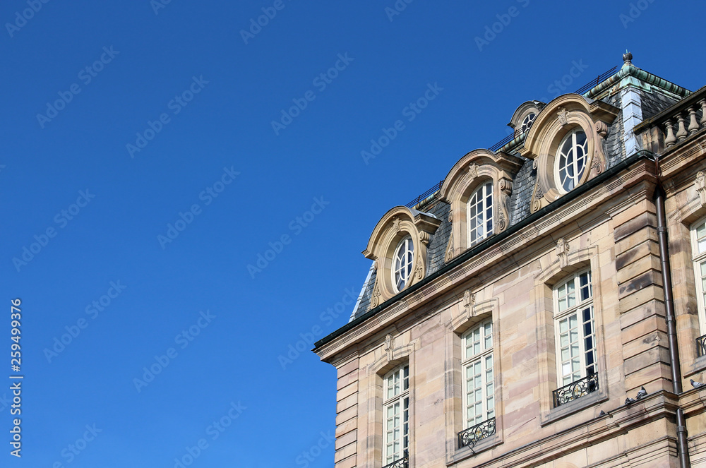 Historical Building - Palais Rohan in Strasbourg - France