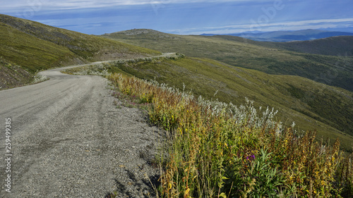 Top of the World Hihgway in north America photo