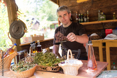 herbalist small business owner photo