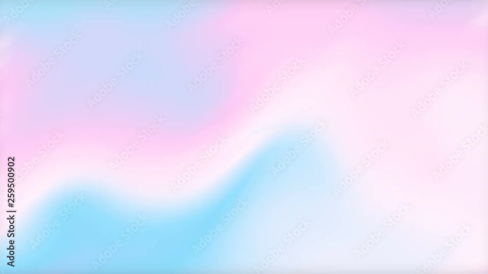 Trendy bright abstract holographic background. Looped 4K motion graphic.