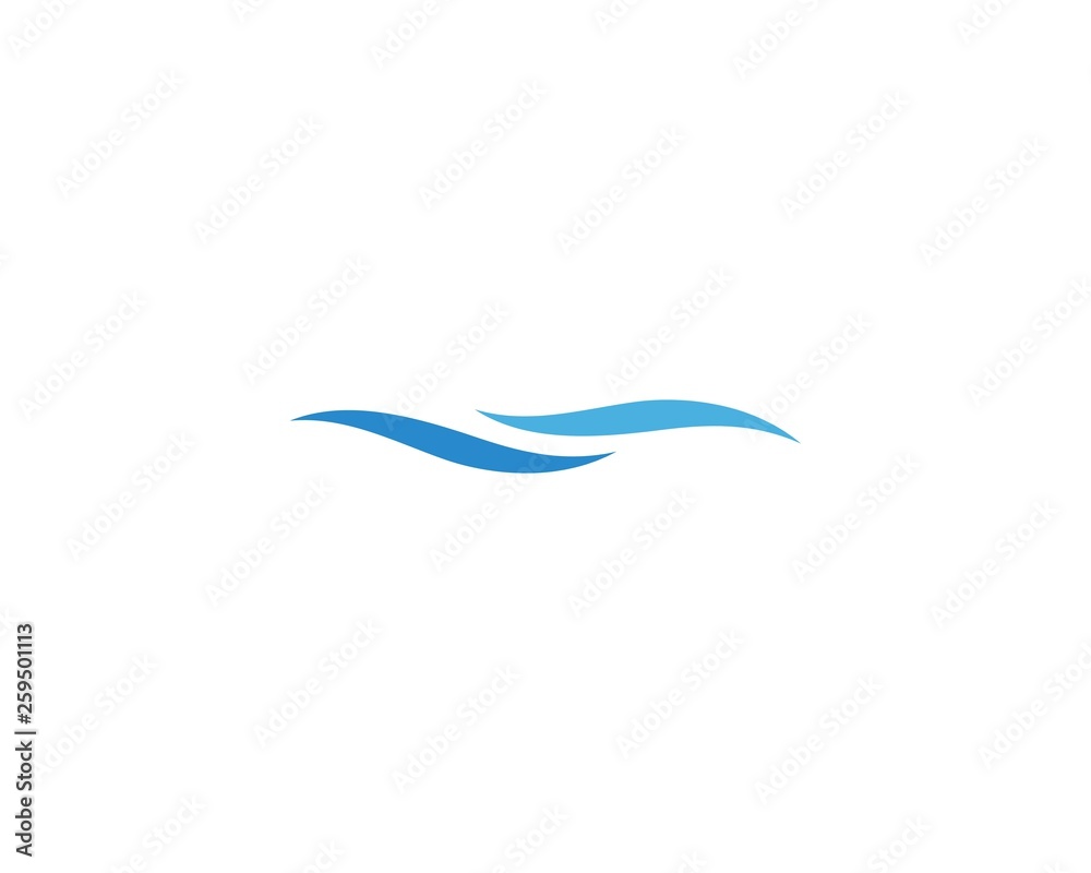 Water wave Logo Water wave Logo