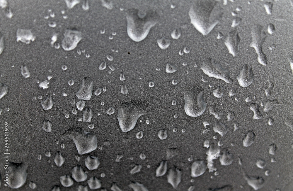 melting snow on the glass. sleet on glass melting snow on the glass. sleet on glass