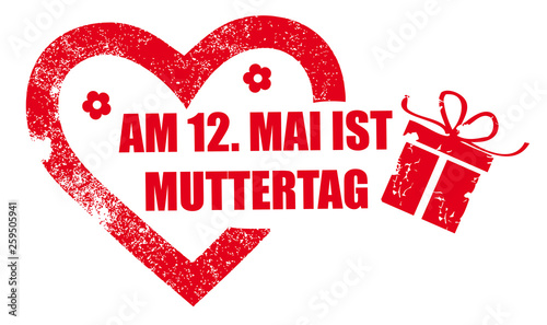 Am 12. Mai ist Muttertag