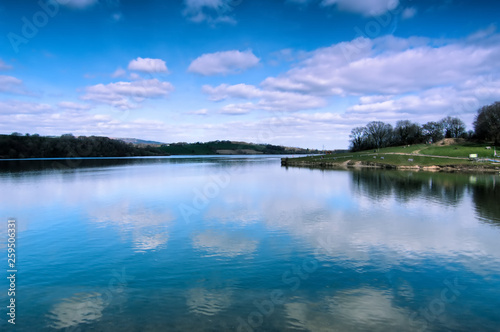 Llandegfedd Lake Sky and Water © Nigel