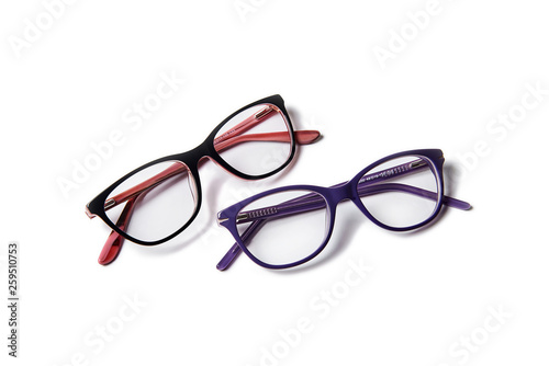 two of eyeglasses