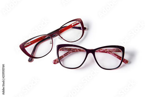 two of eyeglasses