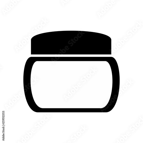 Cream icon. Vector illustration