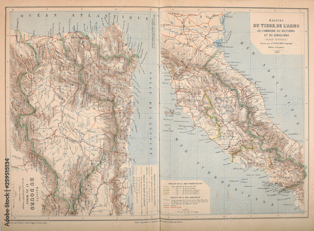 Fotografie Map of Europe