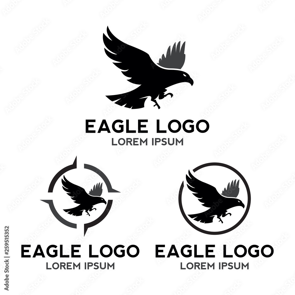 Obraz premium eagle logo company