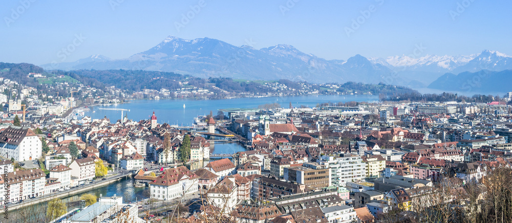 Lucerne. Top view