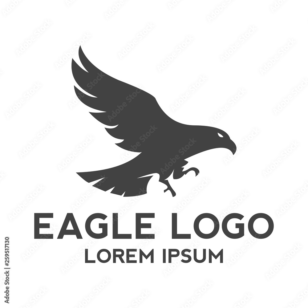 Obraz premium eagle logo design